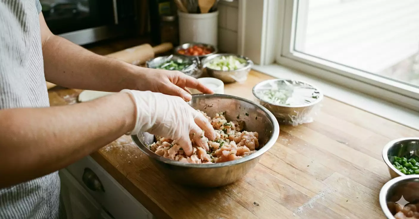 Produksi dimsum homemade