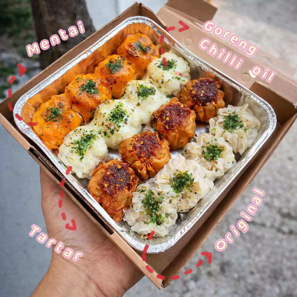 Dimsum Mix -Isi 16 ( mentai, tartar, goreng, original) – NUNA Sweet & Savoury