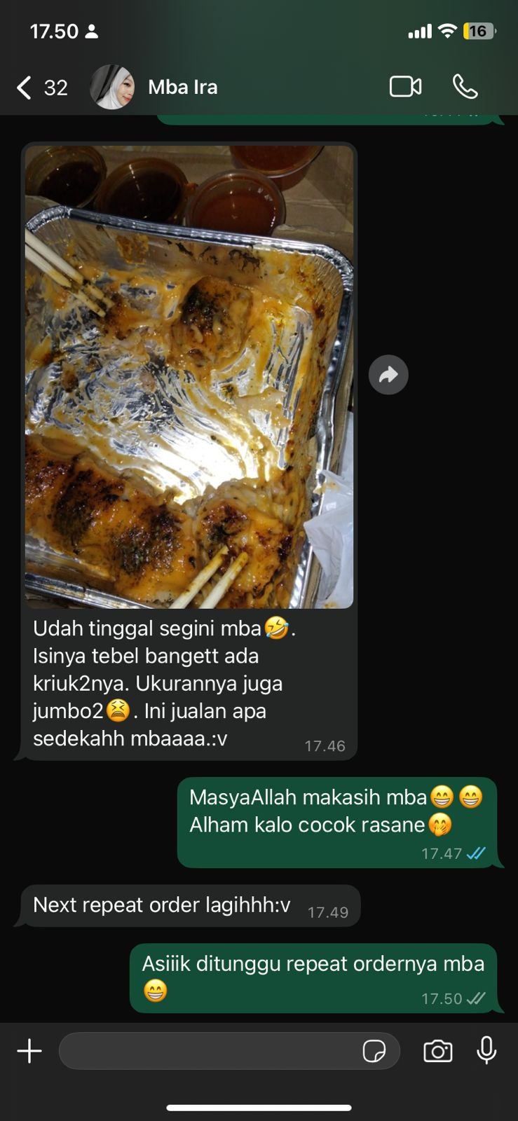 Testimoni Dimsum NUNA