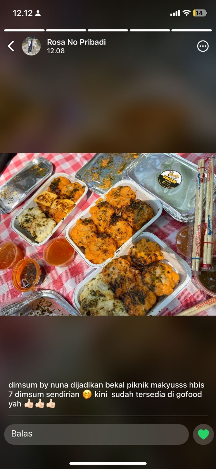 Testimoni Dimsum NUNA