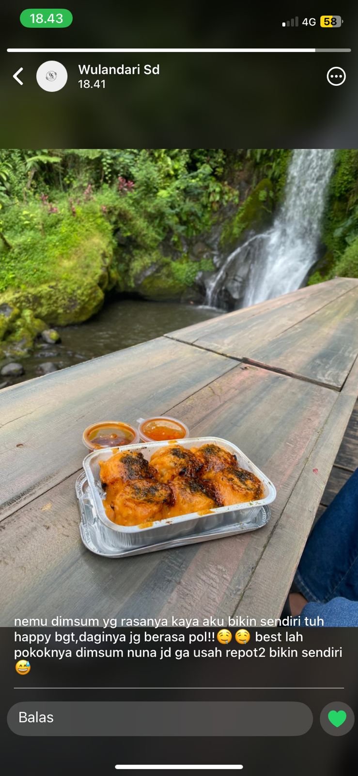 Testimoni Dimsum NUNA