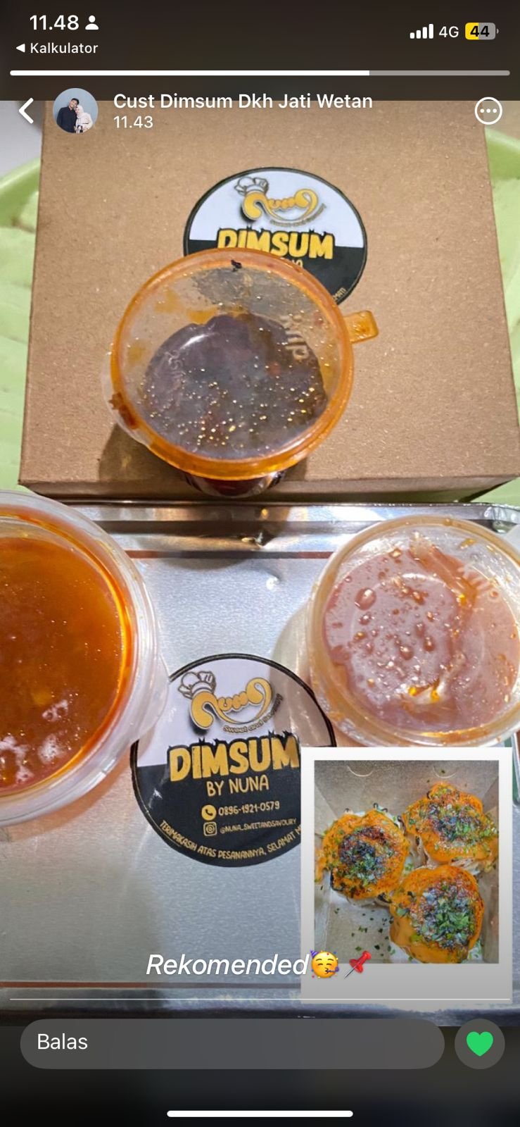 Testimoni Dimsum NUNA