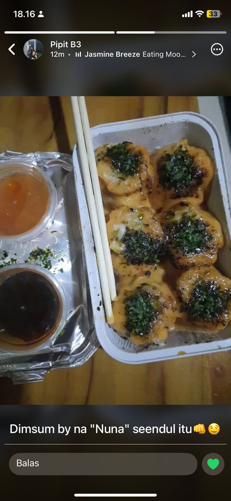 Testimoni Dimsum NUNA