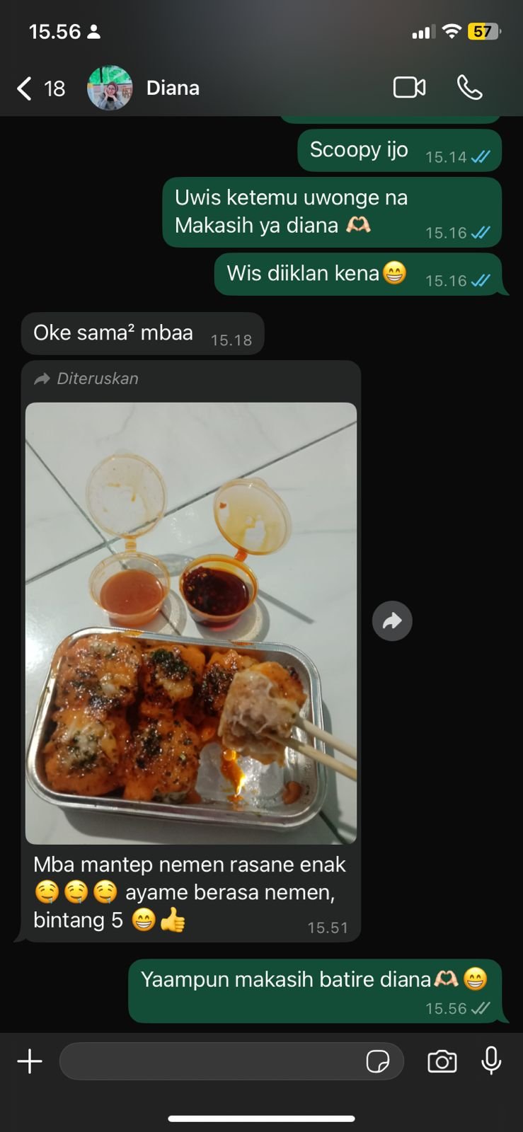 Testimoni Dimsum NUNA