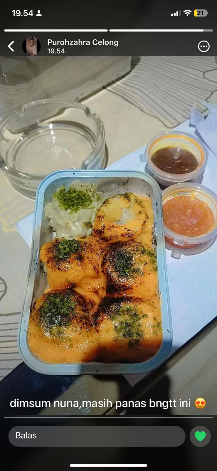 Testimoni Dimsum NUNA