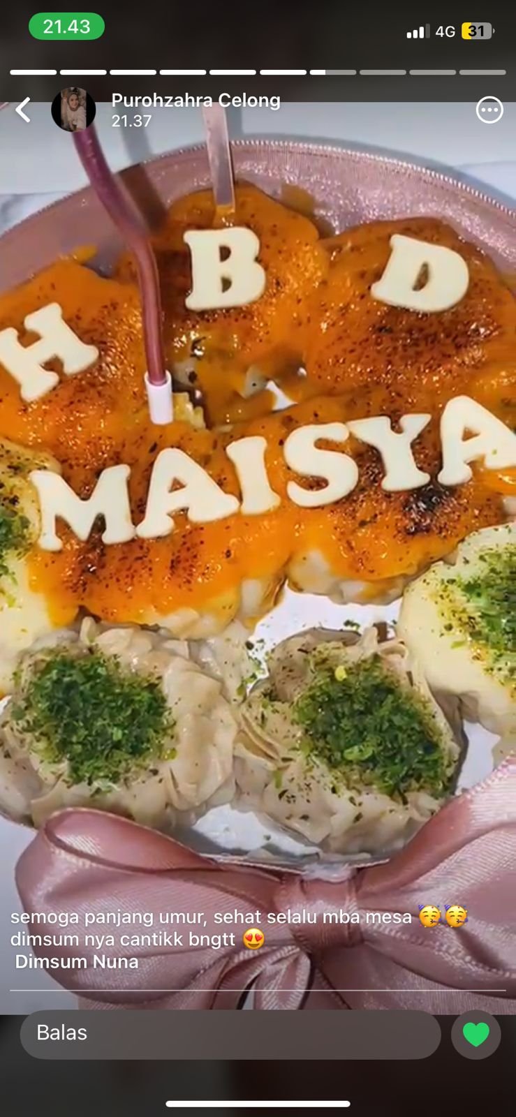 Testimoni Dimsum NUNA