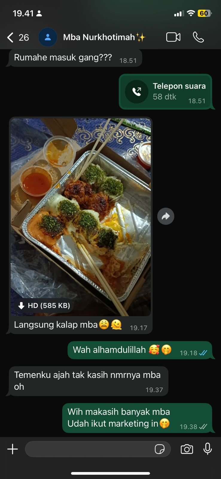 Testimoni Dimsum NUNA