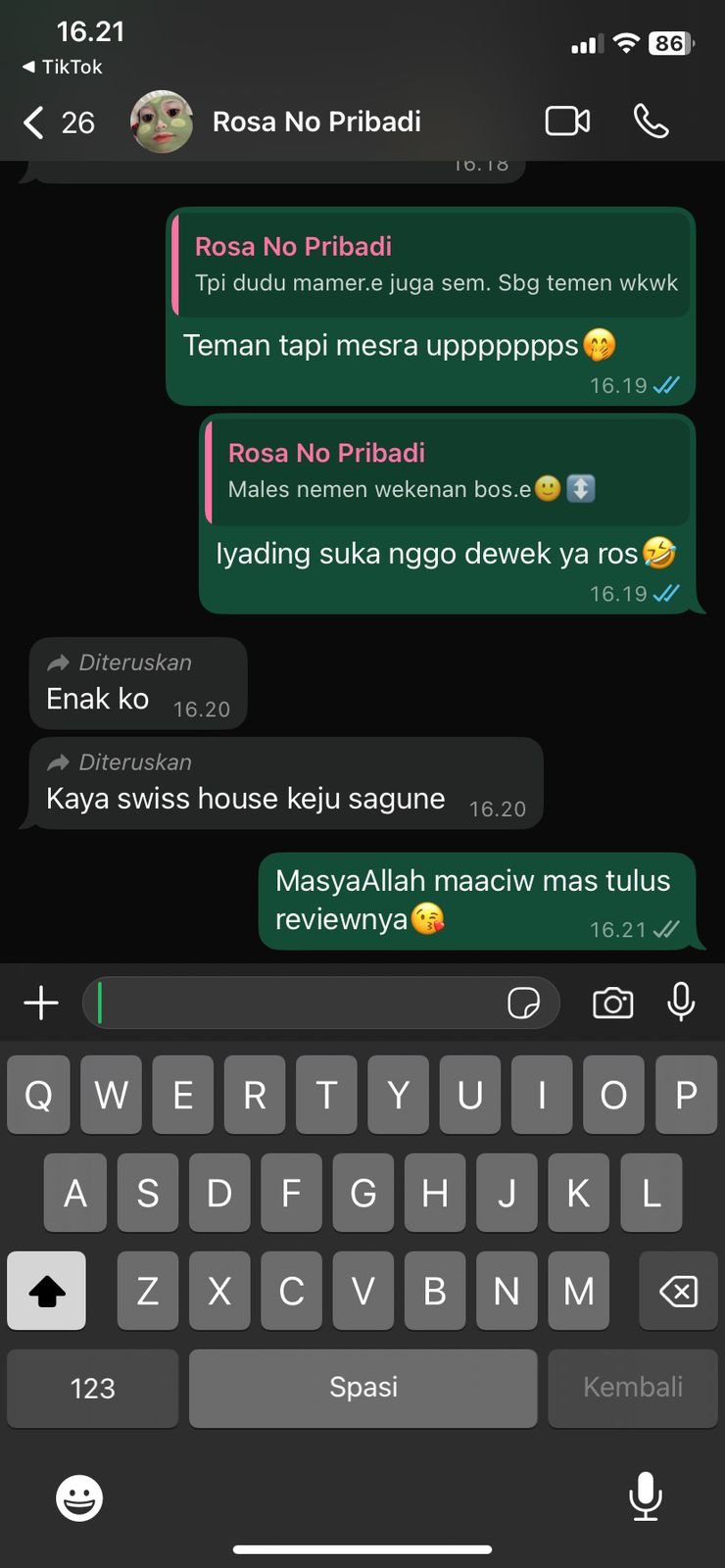 Testimoni Kue Kering