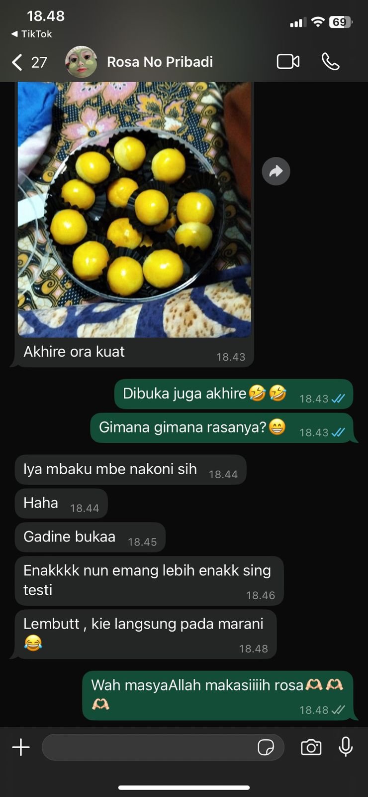 Testimoni Kue Kering